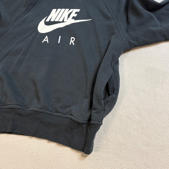 Nike Air Black Pullover Hoodie Sweatshirt Women's Size S - Picture 5 of 10